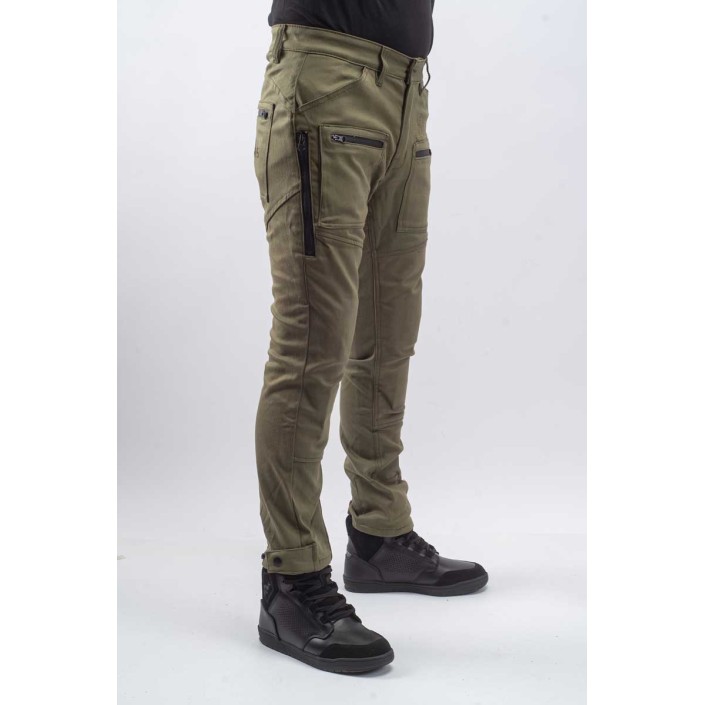 Ghete moto urbane PES City Guard, respirabile, cu protecții la impact, din piele perforată