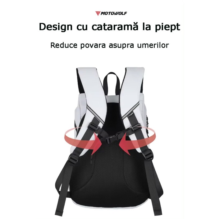 Ghiozdan Moto Impermeabil Motowolf, Capacitate Mare, Extensibil, Ideal pentru Depozitarea Căștii și Bagajelor, Negru Ghiozdan Moto Impermeabil Motowolf, Capacitate Mare, Extensibil, Ideal pentru Depozitarea Căștii și Bagajelor, Negru