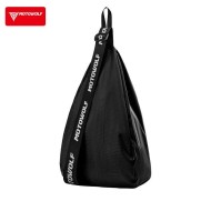 Ghiozdan moto impermeabil Motowolf MB8 11L pentru cască, geantă umăr/piept, negru