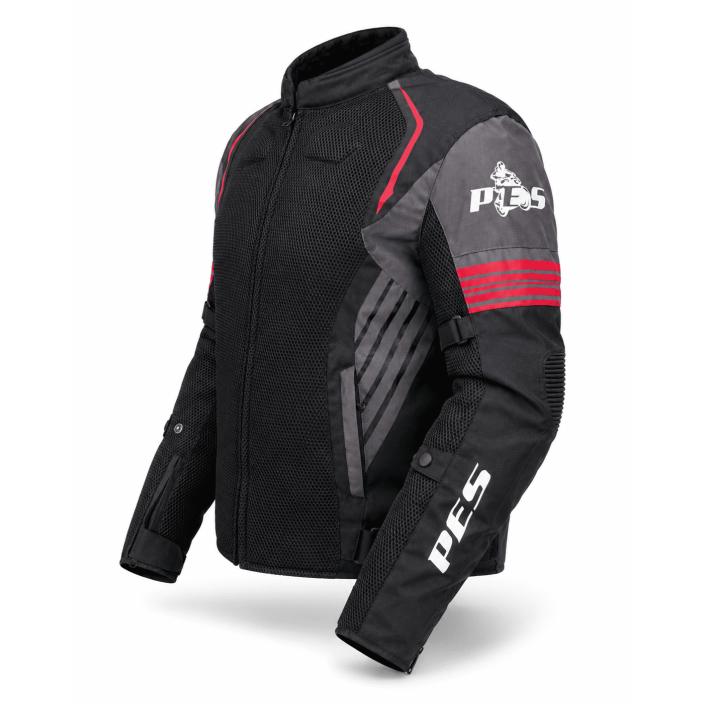 Geacă Moto de Vară PES Grand Air 2.0 AA cu Protecții CE Level 2 și Membrană Impermeabilă 3 în 1 Geacă Moto de Vară PES Grand Air 2.0 AA cu Protecții CE Level 2 și Membrană Impermeabilă 3 în 1