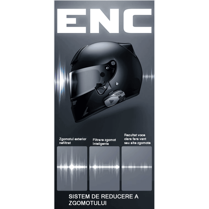 Sistem Comunicare Moto Motowolf BH1 Bluetooth 5.4, Difuzoare 40mm, Baterie 1100mAh, Noise Canceling ENC, Waterproof IP67 Sistem Comunicare Moto Motowolf BH1 Bluetooth 5.4, Difuzoare 40mm, Baterie 1100mAh, Noise Canceling ENC, Waterproof IP67