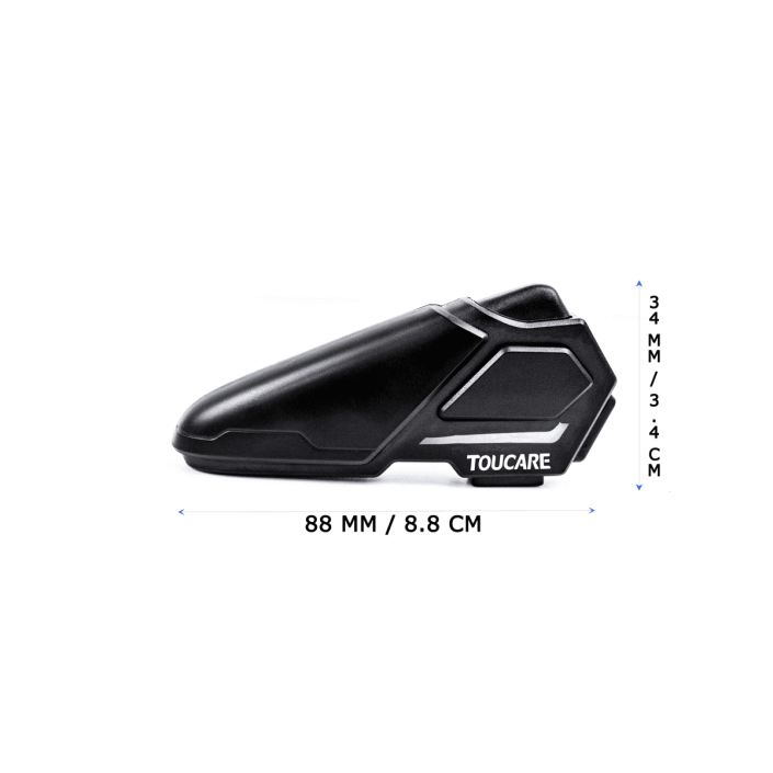 Sistem de comunicare moto Toucare T10, conexiune 4 rideri, Bluethoot 5.1, Universal intercom, Noise cancel, difuzoare 40 mm Sistem de comunicare moto Toucare T10, conexiune 4 rideri, Bluethoot 5.1, Universal intercom, Noise cancel, difuzoare 40 mm