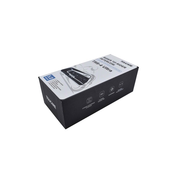 Sistem de comunicare moto intercom Toucare T9S-4, noise cancel, difuzoare HI-FI, Radio FM, bluethoot 5.0, conferinta cu 8 rideri, conectivitate simultana cu 2 device-uri, combatibil cu SENA,CARDO Sistem de comunicare moto intercom Toucare T9S-4, noise cancel, difuzoare HI-FI, Radio FM, bluethoot 5.0, conferinta cu 8 rideri, conectivitate simultana cu 2 device-uri, combatibil cu SENA,CARDO