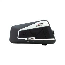 Intercom Moto Bluetooth T9S-4 Ultra pentru 8 Utilizatori, FM Radio, IP67 Rezistent la Apă, Reducere Zgomot și Autonomie 15 Ore, combatibil Sena/Cardo