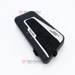 Intercom Moto Bluetooth T9S-4 Ultra pentru 8 Utilizatori, FM Radio, IP67 Rezistent la Apă, Reducere Zgomot și Autonomie 15 Ore, combatibil Sena/Cardo