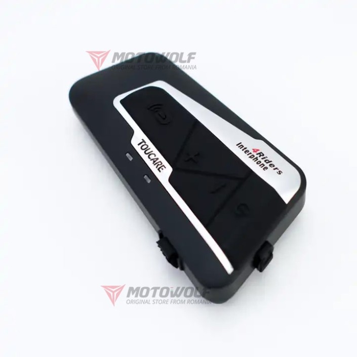 Sistem de comunicare moto intercom Toucare T9S-4, noise cancel, difuzoare HI-FI, Radio FM, bluethoot 5.0, conferinta cu 8 rideri, conectivitate simultana cu 2 device-uri, combatibil cu SENA,CARDO Sistem de comunicare moto intercom Toucare T9S-4, noise cancel, difuzoare HI-FI, Radio FM, bluethoot 5.0, conferinta cu 8 rideri, conectivitate simultana cu 2 device-uri, combatibil cu SENA,CARDO