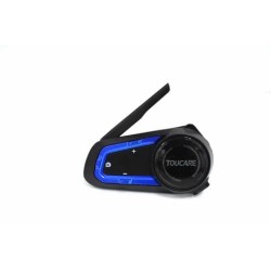 Intercom Moto Toucare V10 Bluetooth 5.1 – Universal cu 2 Chipseturi, 8 Rideri, Noise Canceling, Waterproof IP67, Music Sharing, Difuzoare 40mm