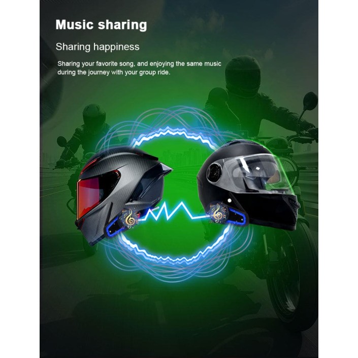 Intercom Moto Toucare V10 Bluetooth 5.1 – Universal cu 2 Chipseturi, 8 Rideri, Noise Canceling, Waterproof IP67, Music Sharing, Difuzoare 40mm Intercom Moto Toucare V10 Bluetooth 5.1 – Universal cu 2 Chipseturi, 8 Rideri, Noise Canceling, Waterproof IP67, Music Sharing, Difuzoare 40mm