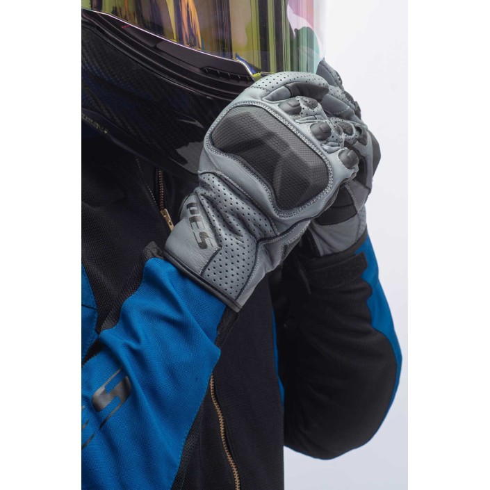 Mănuși moto din piele perforată PES Asphalt Air – confort, ventilație și protecție pentru vară Mănuși moto din piele perforată PES Asphalt Air – confort, ventilație și protecție pentru vară