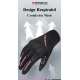 Mănuși Moto Damă de Vară Motowolf – Mesh Respirabil, Protecții Soft, Touchscreen, Roz