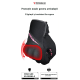 Mănuși Moto Damă de Vară Motowolf – Mesh Respirabil, Protecții Soft, Touchscreen, Roz