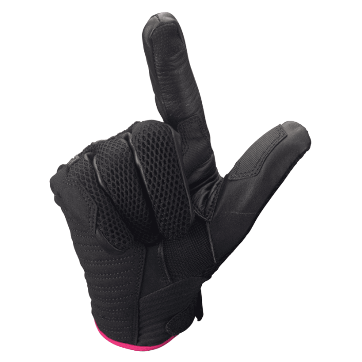 Mănuși Moto Dama PES din Piele și Textil – Protecție și Confort pentru Sezonul Cald, Roz/Negru Mănuși Moto Dama PES din Piele și Textil – Protecție și Confort pentru Sezonul Cald, Roz/Negru