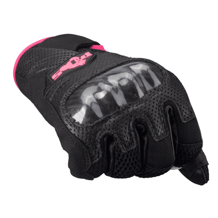 Mănuși Moto Dama PES din Piele și Textil – Protecție și Confort pentru Sezonul Cald, Roz/Negru Mănuși Moto Dama PES din Piele și Textil – Protecție și Confort pentru Sezonul Cald, Roz/Negru
