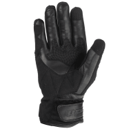 Mănuși Moto Piele și Textil PES TETRA - Impermeabile FAN-TEX, Protecții Carbon, Touchscreen, Certificare 1KP