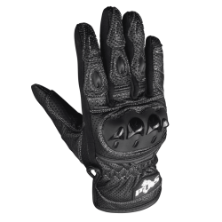 Mănuși Moto din Piele Perforată PES BWFlow – Ventilate cu Protecții și Touchscreen