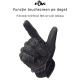 Mănuși Moto din Piele Perforată PES BWFlow – Ventilate cu Protecții și Touchscreen Mănuși Moto din Piele Perforată PES BWFlow – Ventilate cu Protecții și Touchscreen