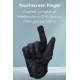 Mănuși Moto Piele TOUAE PES – Confort, Protecție și Versatilitate, Negru