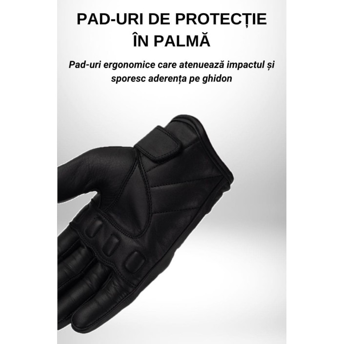 Mănuși Moto Piele TOUAE PES – Confort, Protecție și Versatilitate, Negru Mănuși Moto Piele TOUAE PES – Confort, Protecție și Versatilitate, Negru