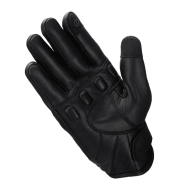 Mănuși Moto Piele TOUAE PES – Confort, Protecție și Versatilitate, Negru