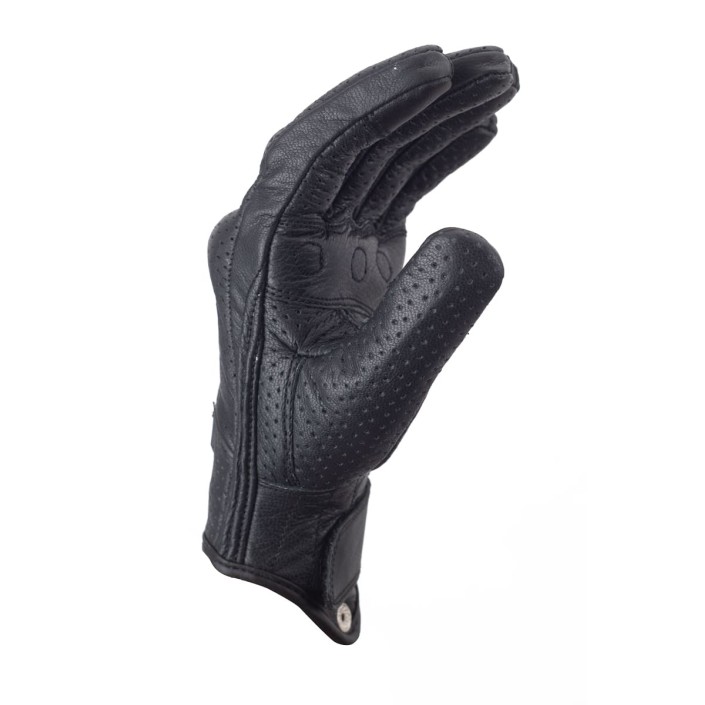 Manuși Moto din Piele Perforată cu Protecție Carbon – Funcționale și Rezistente, PES, Negru Manuși Moto din Piele Perforată cu Protecție Carbon – Funcționale și Rezistente, PES, Negru