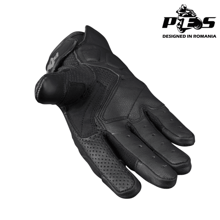 Mănuși Moto Piele Perforată PES – Protecție cu Carbon, Touchscreen, Ventilate, Negru Mănuși Moto Piele Perforată PES – Protecție cu Carbon, Touchscreen, Ventilate, Negru