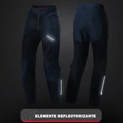 Pantaloni moto cu protectii, de Vară, MOTOWOLF, Confort și Protecție de Înaltă Calitate, Albastri