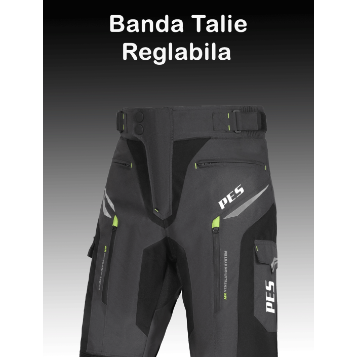 Pantaloni Moto PES 4 sezoane, protectii level 2 incluse, mesada iarna detasabila - Protecție și Confort pentru Orice Sezon Pantaloni Moto PES 4 sezoane, protectii level 2 incluse, mesada iarna detasabila - Protecție și Confort pentru Orice Sezon