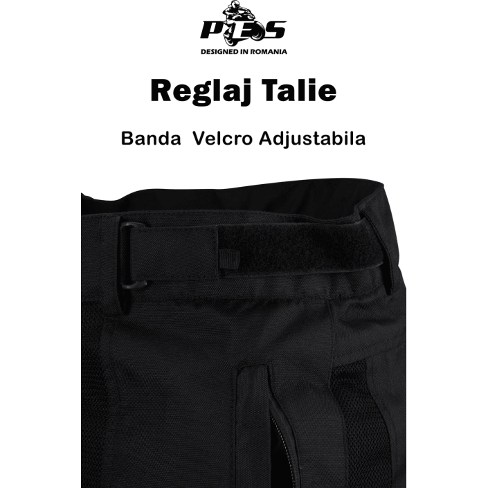 Pantaloni Moto PES de Vară cu Protecții Level 2 pentru Genunchi și Șolduri, Clasa AA, Negru Pantaloni Moto PES de Vară cu Protecții Level 2 pentru Genunchi și Șolduri, Clasa AA, Negru