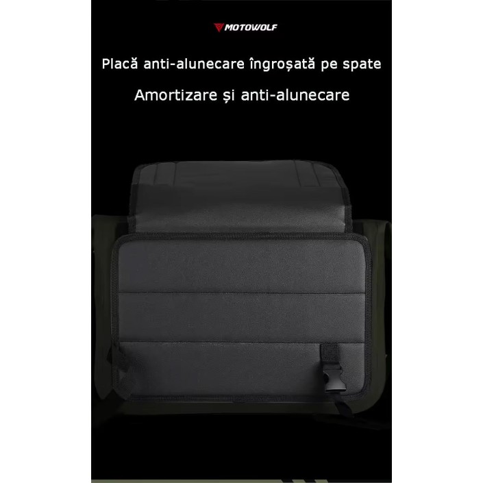 Set Genți Laterale Impermeabile Motowolf pentru Motocicletă, Capacitate Mare, Durabile și Funcționale, 2*30L, Negru Set Genți Laterale Impermeabile Motowolf pentru Motocicletă, Capacitate Mare, Durabile și Funcționale, 2*30L, Negru