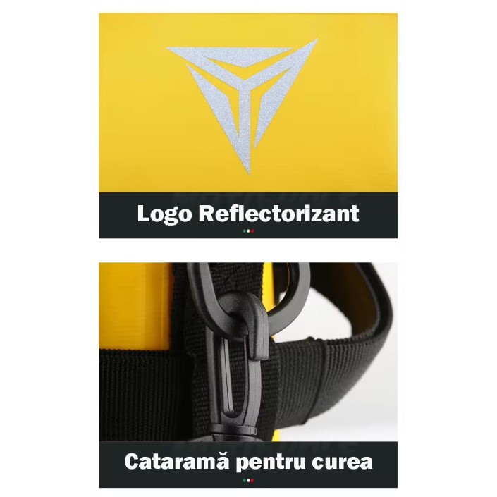 Set Genți Laterale Impermeabile Motowolf pentru Motocicletă, Capacitate Mare, Durabile și Funcționale, 2*30L, Negru Set Genți Laterale Impermeabile Motowolf pentru Motocicletă, Capacitate Mare, Durabile și Funcționale, 2*30L, Negru