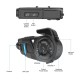 Sistem de comunicare moto intercom Ejeas K1, tehnologie Mesh 3.0, camera foto/video 2K,  noise cancel, 2100mAh