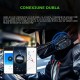 Sistem de comunicare moto intercom Ejeas K1, tehnologie Mesh 3.0, camera foto/video 2K,  noise cancel, 2100mAh
