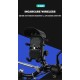 Suport telefon moto, atv, auto, sistem Antivibratii, incarcare wireless, fixare oglinda, cadru, universal Android si IOS, wireless charger cu incarcare de maxim 15W, include 2 tipuri de prindere