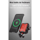Suport Telefon Moto Motowolf cu Încărcare Wireless + Type-C – Aluminiu, Anti-Vibrații, Prindere Ghidon Suport Telefon Moto Motowolf cu Încărcare Wireless + Type-C – Aluminiu, Anti-Vibrații, Prindere Ghidon