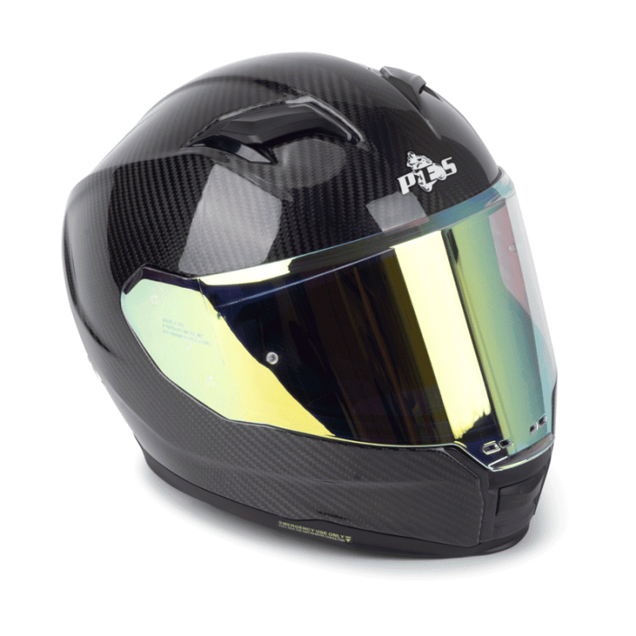 Vizieră Iridium Gold pentru Cască Moto – Efect Oglindă, Compatibilă cu PES R01