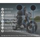 Sistem comunicare moto, Bluetooth 5.0, control apeluri, wireless music Sistem comunicare moto, Bluetooth 5.0, control apeluri, wireless music