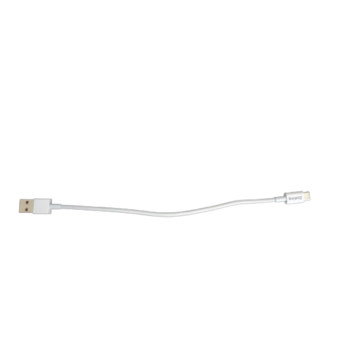 Cablu pentru incarcare si transfer de date, potrivit pentru Moto, combatibil IOS/Android, USB/USB Type-C, 3A, 25cm, Alb