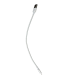 Cablu pentru incarcare si transfer de date, potrivit pentru Moto, combatibil IOS/Android, USB/USB Type-C, 3A, 25cm, Alb