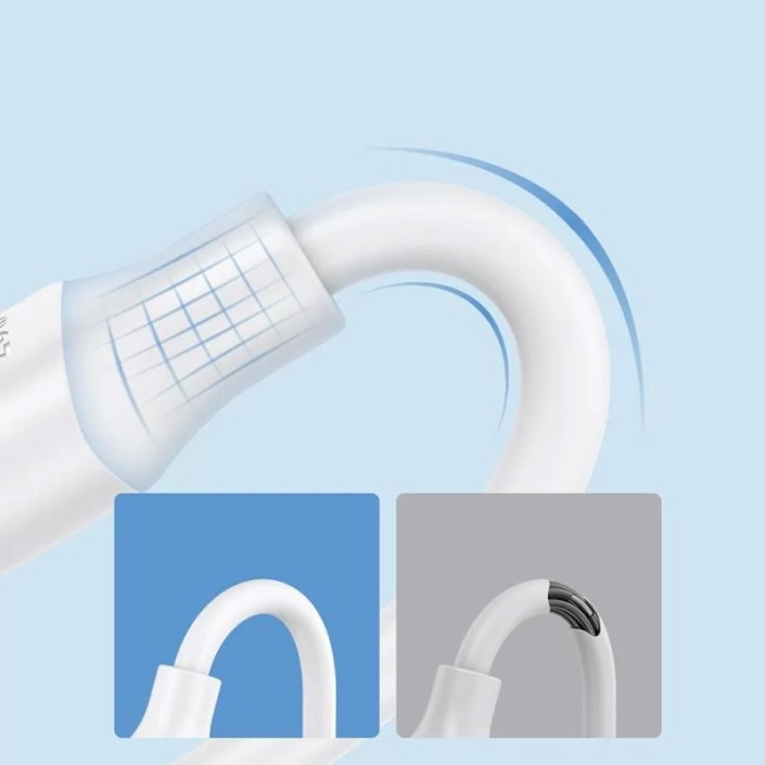 Cablu pentru incarcare si transfer de date, potrivit pentru Moto, combatibil IOS/Android, USB/USB Type-C, 3A, 25cm, Alb