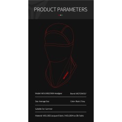 Cagulă Moto Motowolf pentru Vara - Protecție și Confort în Călătoriile tale cu Motocicleta
