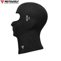 Cagula moto MOTOWOLF, protectie gat, rezistenta la vant si respirabila, material elastic soft, protectie soare, gauri ochelari, potrivit si pentru sporturile de iarna