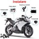 Set DVR Moto cu Camere Față/Spate și Ecran LCD 3.0" - 1080P HD, Viziune Nocturnă și Senzor G Set DVR Moto cu Camere Față/Spate și Ecran LCD 3.0" - 1080P HD, Viziune Nocturnă și Senzor G