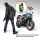 Alarma motocicleta, scuter, atv, functie pornire motor, senzor perimetru, senzor soc, actionare de la 5000 m, pager, 2 telecomenzi cu display Alarma motocicleta, scuter, atv, functie pornire motor, senzor perimetru, senzor soc, actionare de la 5000 m, pager, 2 telecomenzi cu display