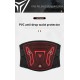 Centura de protectie Motowolf pentru motociclisti cu perna elastica si sistem de fixare reglabil, ideala pentru plimbarile pe motocicleta, Rosu