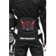 Centura de protectie Motowolf pentru motociclisti cu perna elastica si sistem de fixare reglabil, ideala pentru plimbarile pe motocicleta, Rosu