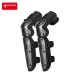 Set genunchiere si cotiere moto, adjustabile, prindere Velcro, eliberare rapida, ventilate, protectie Shell certificata CE, model 1010 long, Motowolf
