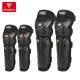 Set genunchiere si cotiere moto, adjustabile, prindere Velcro, eliberare rapida, ventilate, protectie Shell certificata CE, model 1010 long, Motowolf