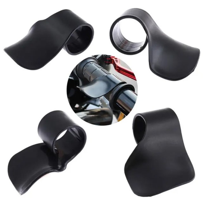 Suport manson acceleratie, cruise control moto, adaptor acceleratie moto/scuter, Negru, Pes holding