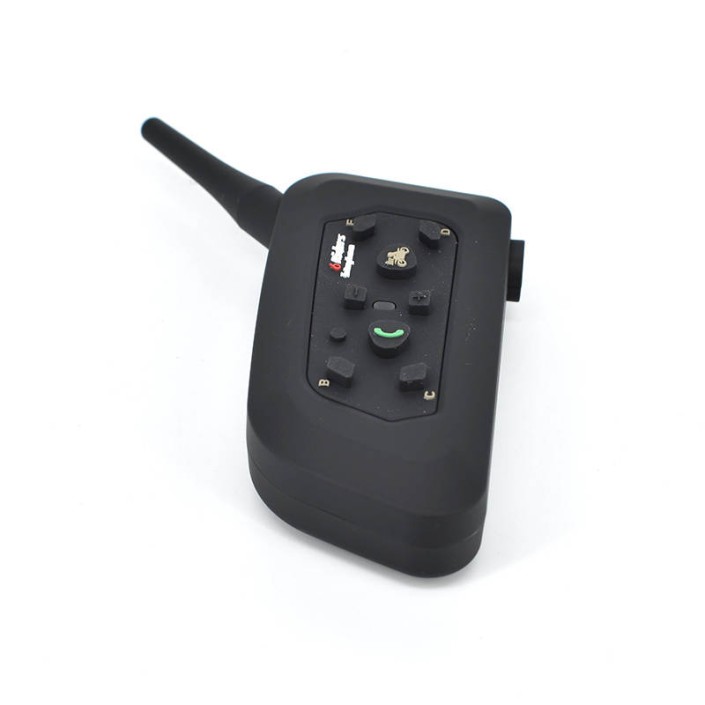 Sistem de comunicare moto Interphone V6, model 2021, Bluetooth v5.0, 1200 m, conectivitate 6 rideri