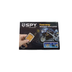 Alarma motocicleta, scuter, atv, functie pornire motor, actionare de la 800 m, pager, 2 telecomenzi